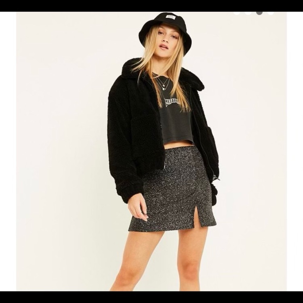 sparkly mini skirt urban outfitters
